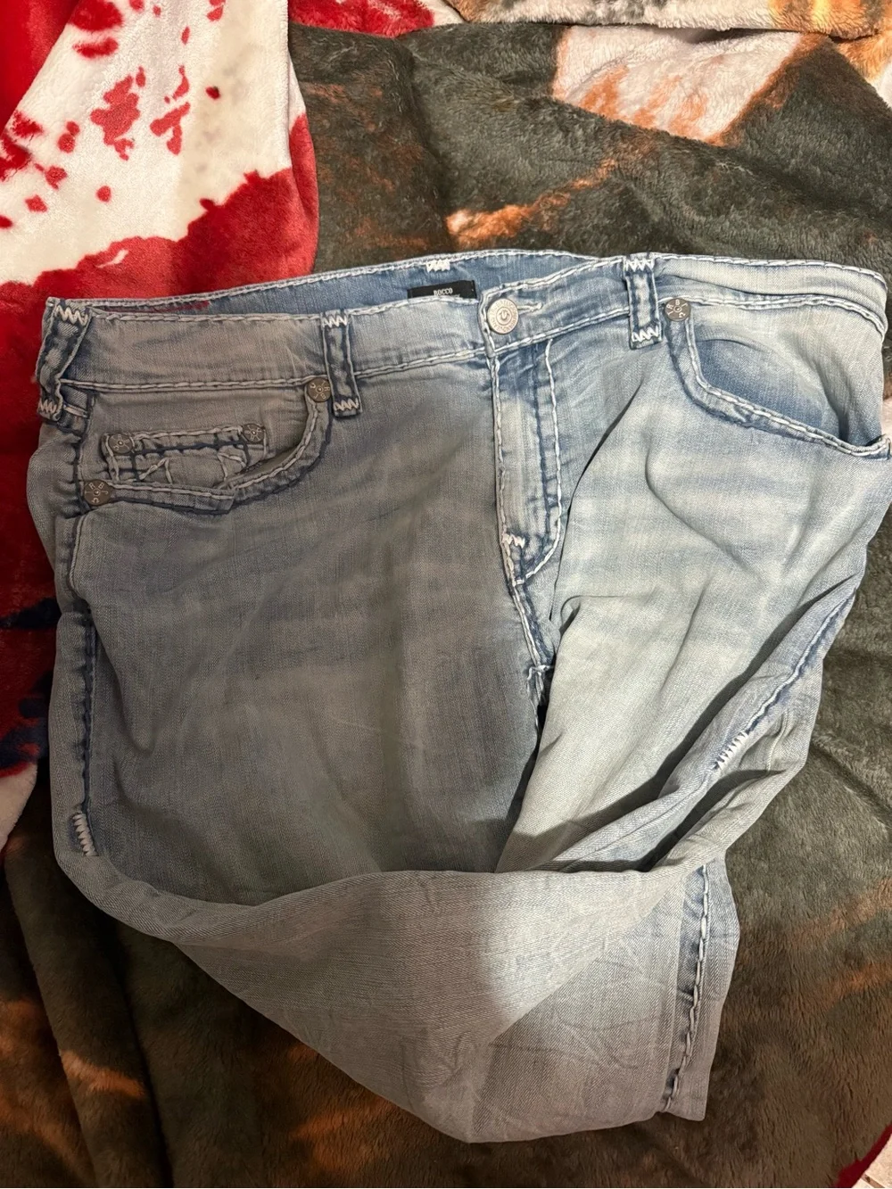 True Religion Men's Rocco Skinny No Flap size 44